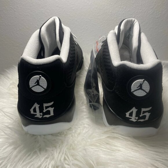 Nike Air Jordan 9 Retro G NRG Low Barons Golf Spikes Black FN6930-001 sz 10 - Picture 13 of 16